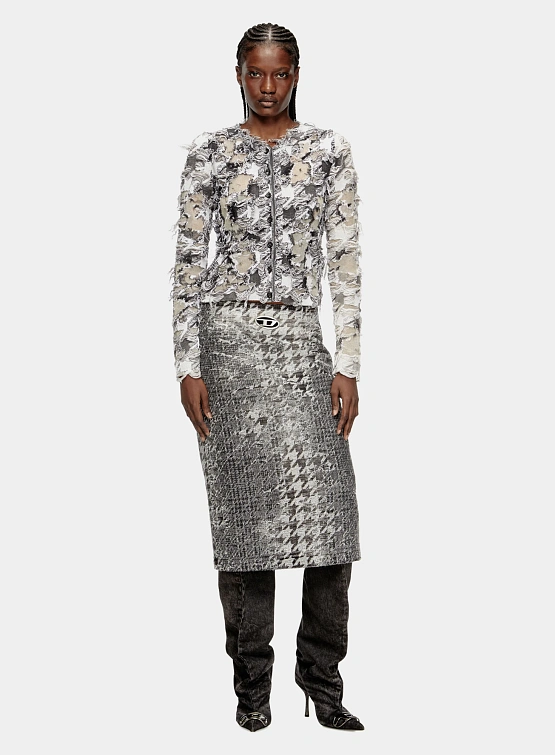 Женский кардиган Diesel M-Sibylla Grey/White