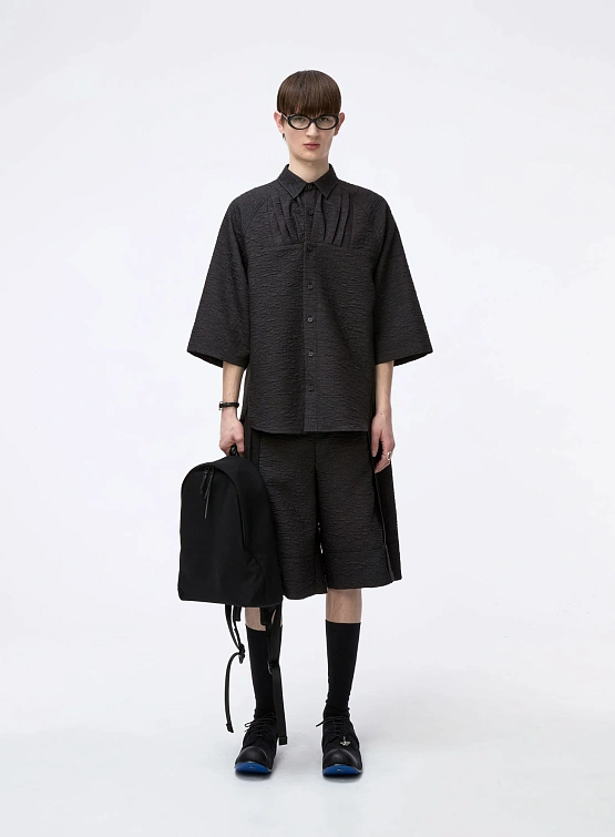 Рубашка ADERERROR Half Sleeve Product. 56 Black