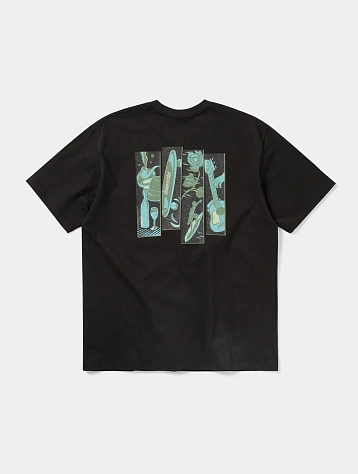 Футболка thisisneverthat 4 Panels Tee Off Black