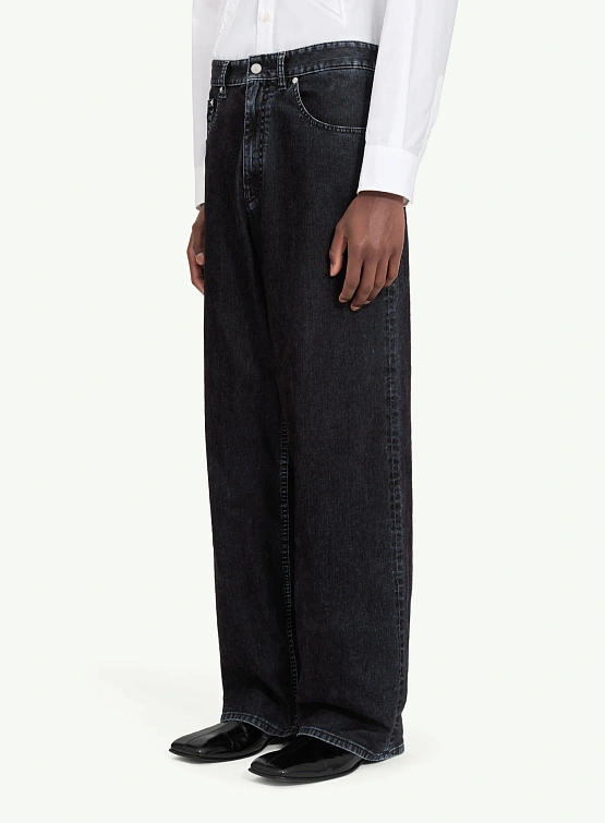 Джинсы MM6 Maison Margiela 5 Pocket Black