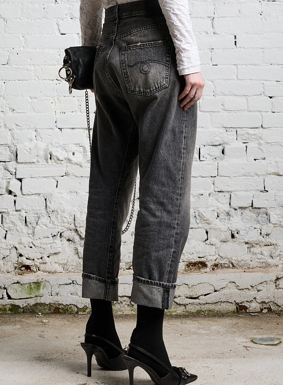 Женские джинсы R13 Cross Over Jean Leyton Black