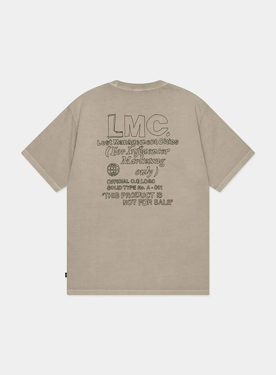 Футболка LMC Fn Doodle Tee Sand