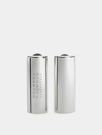 Серьги MM6 Maison Margiela Numeric Drop Earrings