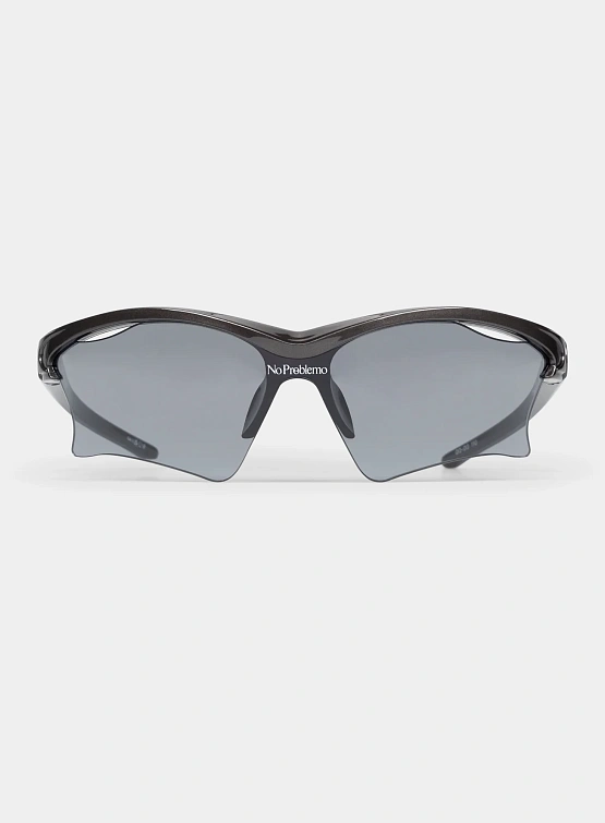 Очки NO PROBLEMO x LE SPECS Pluto Silver Chrome/Smoke Tint