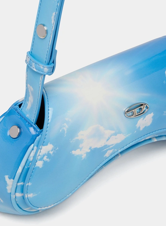 Женская сумка Diesel Play Crossbody Light Blue