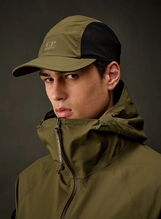 Кепка C.P. Company The Metropolis Series Gore‑Tex Infinium™ Ivy Green