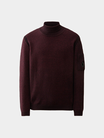 Свитер C.P. Company Fleece Knit Turtleneck Potent Purple