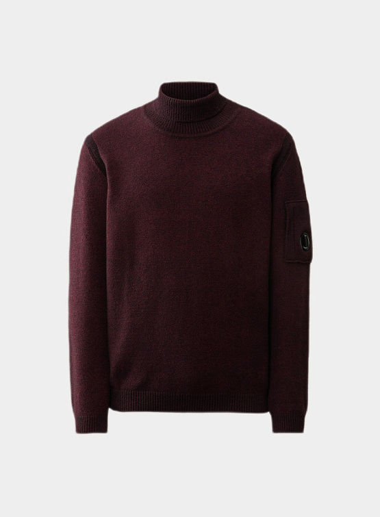 Свитер C.P. Company Fleece Knit Turtleneck Potent Purple