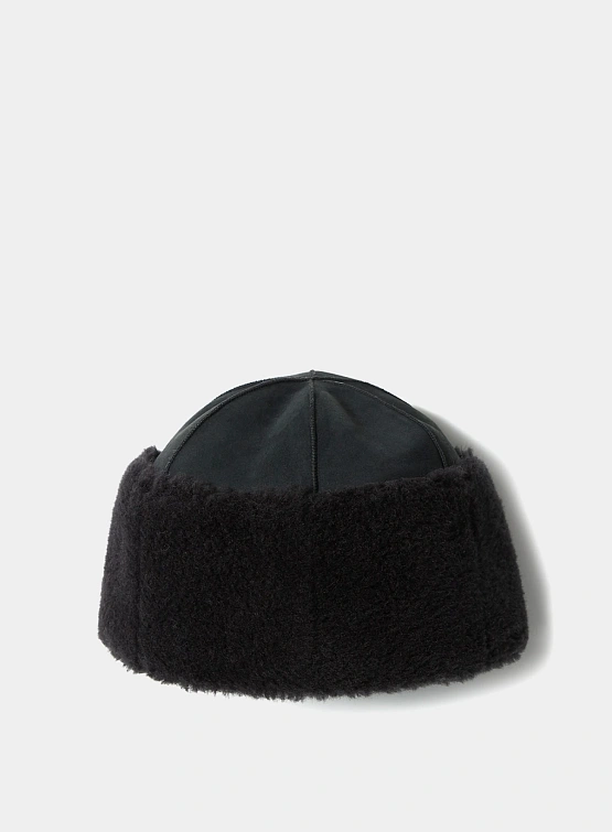 Шапка LE17SEPTEMBRE Shearling Black