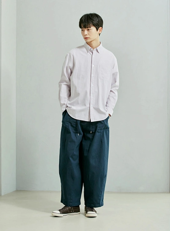 Брюки FrizmWORKS Twill Balloon Pants Navy