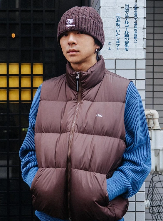 Жилет LMC OG Puffer Duck Down Vest Brown