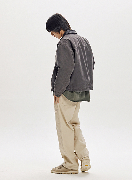 Куртка FrizmWORKS Heavy Canvas Destroyed Mud