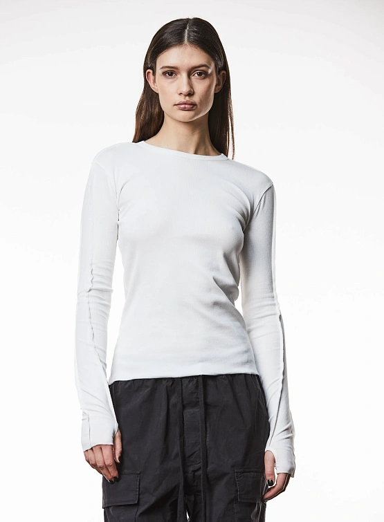 Лонгслив thom/krom W TS 561 Off White
