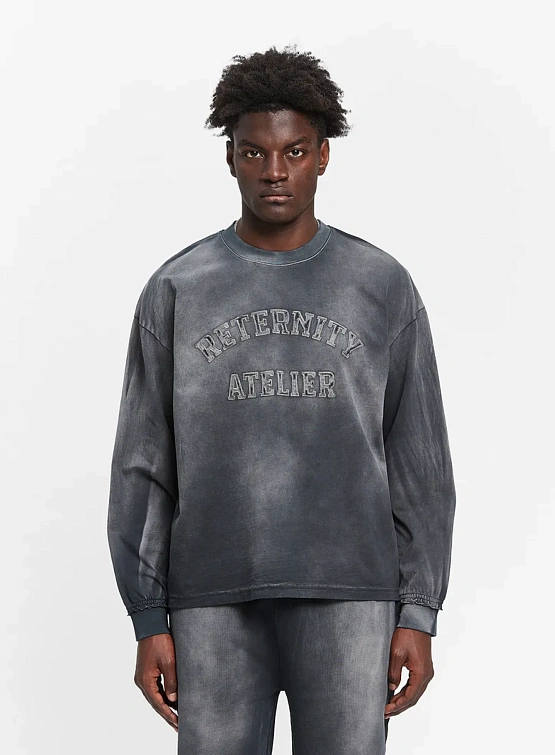 Лонгслив RETERNITY Evenie L/S Washed Black