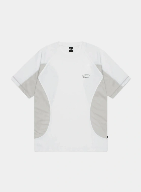 Футболка LMC Curved Line Tee White