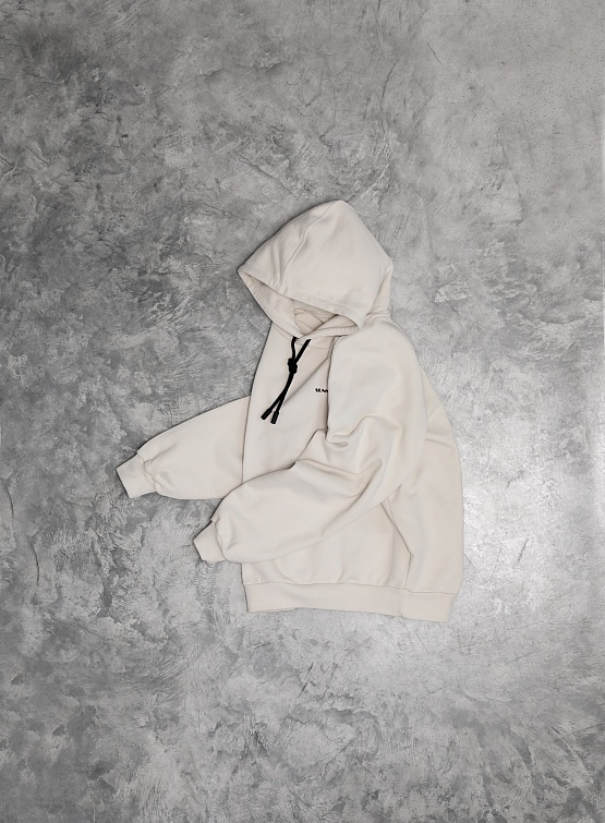 Худи Sunnei Small Logo Hoodie Silver Birch