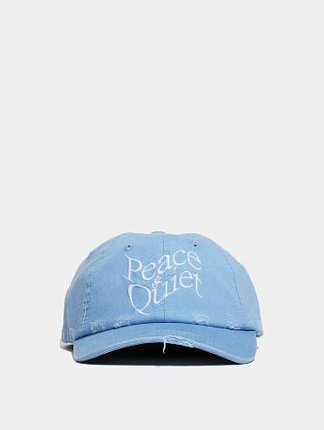 Кепка MUSEUM OF PEACE & QUIET Wordmark Distressed Dad Blue