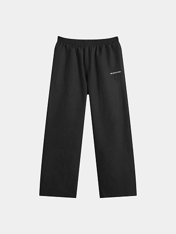 Брюки MKI MIYUKI ZOKU Seersucker Wide Leg Black