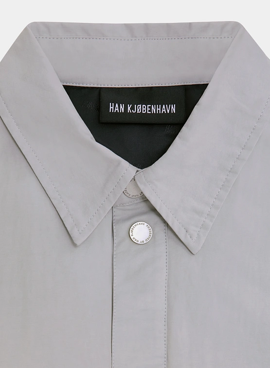 Овершот Han Kjøbenhavn Oversized Padded Overshirt Light Grey