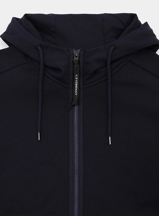 Зип-худи C.P. Company Diagonal Raised Fleece Total Eclipse