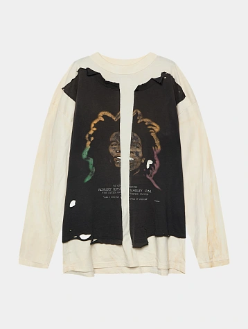 Лонгслив 424 Patch T-Shirt Vintage Salt White