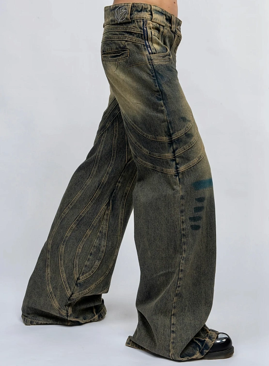 Джинсы NO/FAITH STUDIOS OG Wave Denim