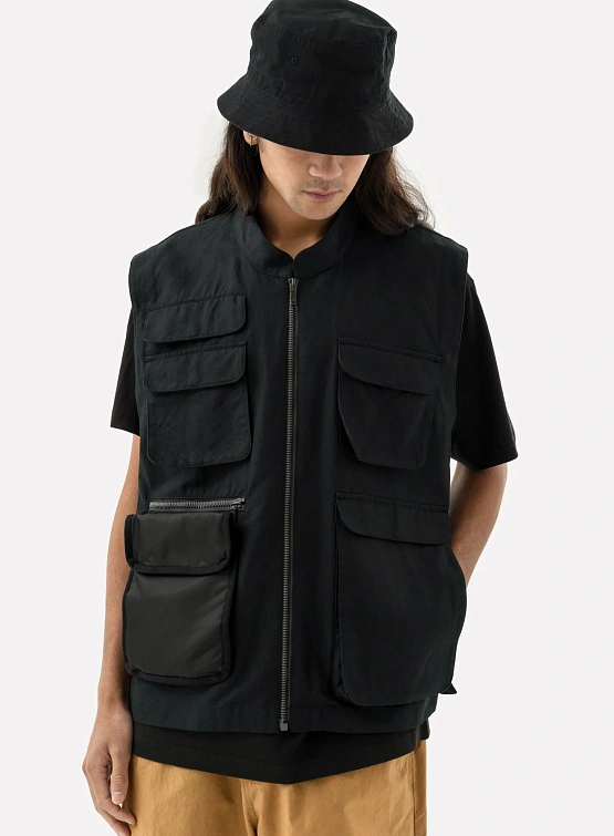 Жилет MAHARISHI 5201 Hemp Utility Vest Black