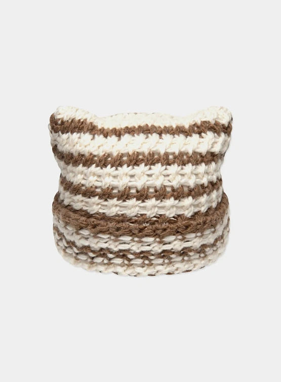 Шапка LMC Crochet Square Beanie Beige