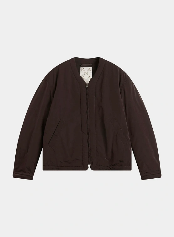 Бомбер RANRA Ascender Canvas Nylon Black Coffee