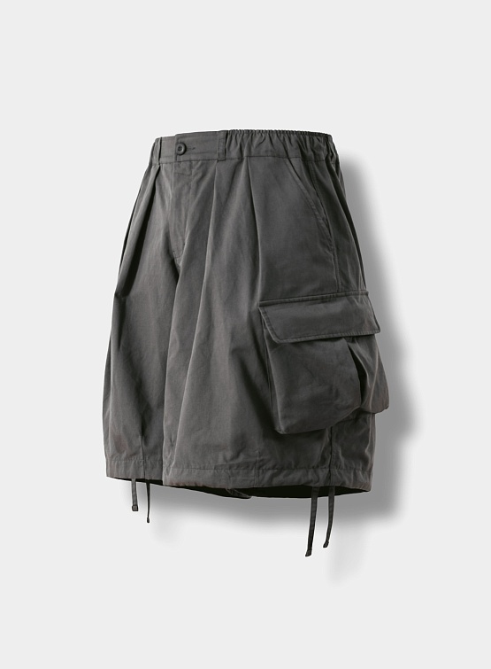 Шорты ANGLAN Oblique Cargo Half Pants Grey