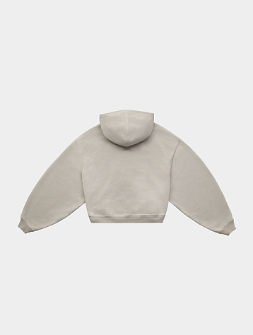 Зип-худи XSAI STUDIO SLOW EXCLUSIVE ZIP HOODIE CEMENT