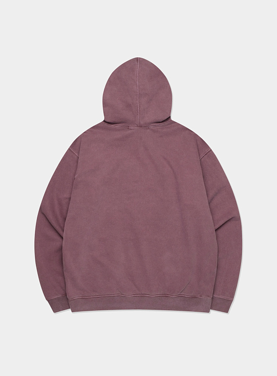 Худи LMC Overdyed Arch Fn Hoodie Dark Pink