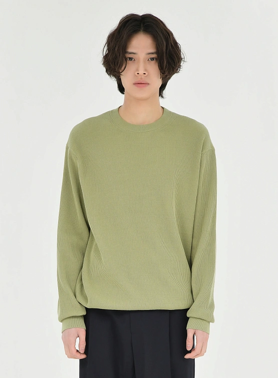 Свитшот BROWNYARD High Density Crewneck Olive Grey