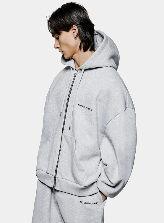 Зип-худи MKI MIYUKI ZOKU Uniform Zip Hoody Grey