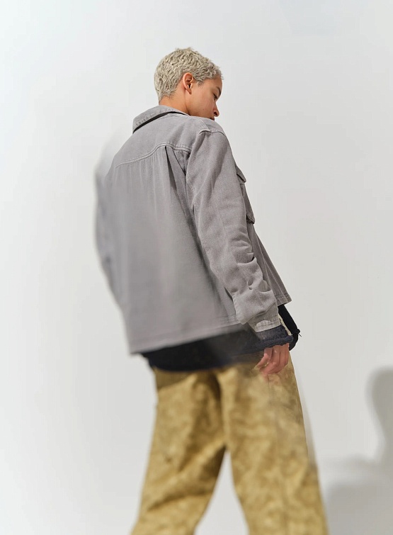 Овершот Magic Castles Trip Jacket Grey Denim