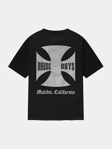 Футболка RHUDE Boys Vintage Black