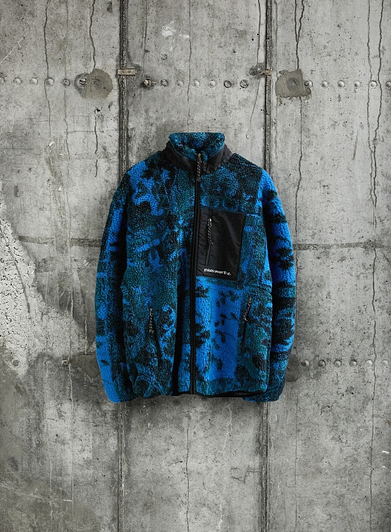Флисовая куртка thisisneverthat SP Sherpa Fleece Jacket Blue
