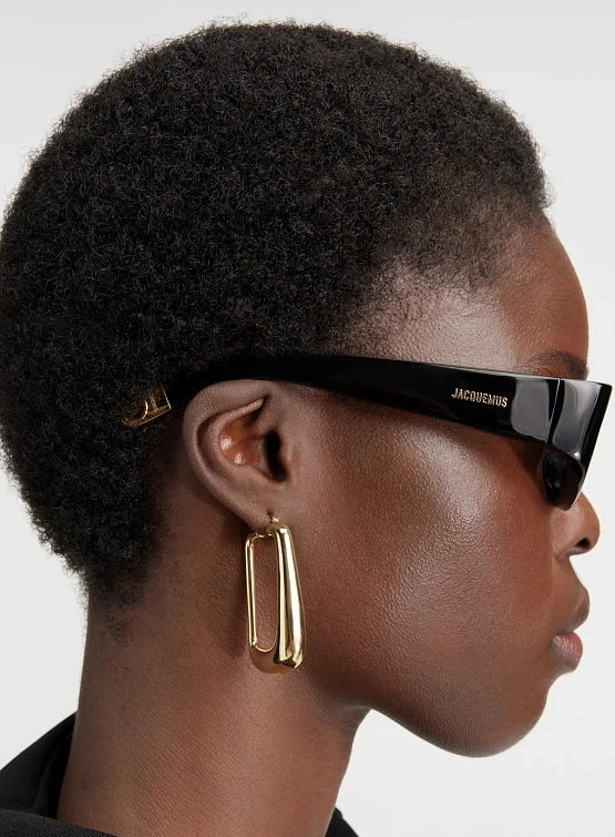 Очки JACQUEMUS Ovalo Black