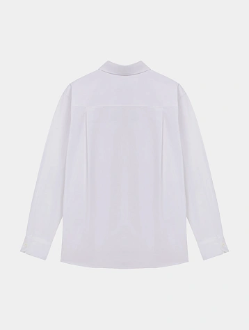 Женская рубашка Recto Ageha Back Pleated Oxford Off White