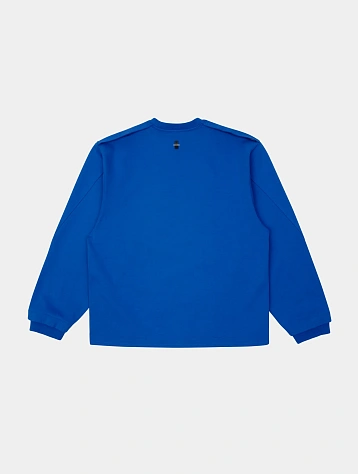 Свитшот ADERERROR Post Human Sweatshirt Product. 42 Blue