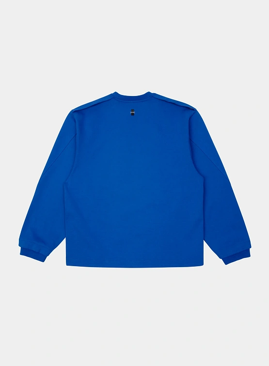 Свитшот ADERERROR Post Human Sweatshirt Product. 42 Blue