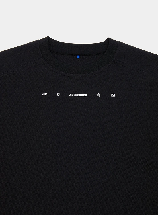 Футболка ADERERROR T- Shirt Product. 38 Black