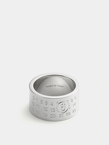 Кольцо MM6 Maison Margiela Numeric Logo Palladio