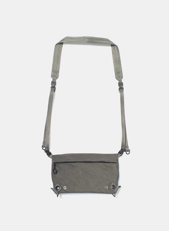 Сумка F/CE. Textured Twill Drawstring Sacoche Charcoal