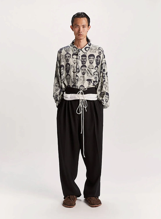 Рубашка Magliano Finalists Twisted Black/White