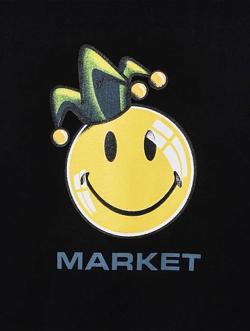 Футболка MARKET Smiley Fool Black