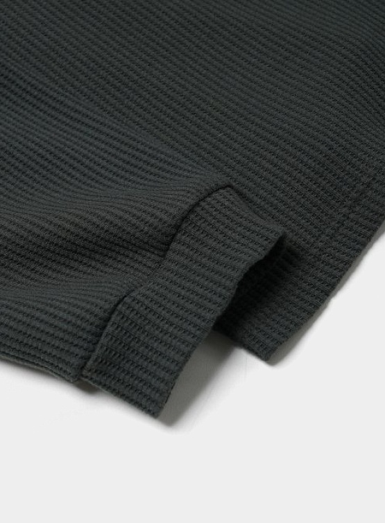 Лонгслив FrizmWORKS Oversized Waffle Olive