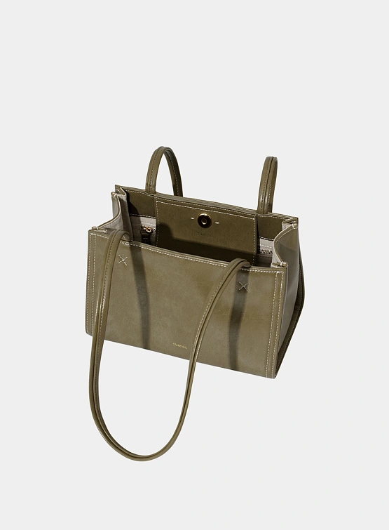 Женская сумка STAND OIL Oblong Tiny Basil