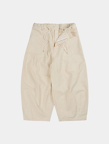 Брюки FrizmWORKS Twill Balloon Pants Ivory