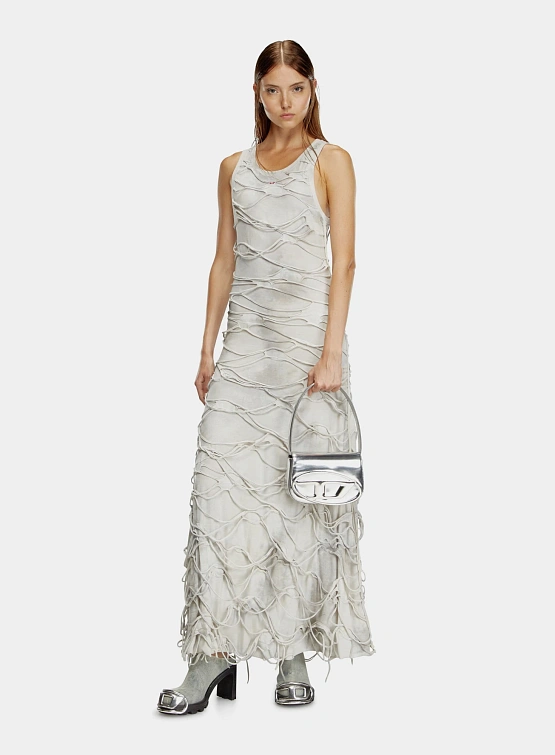 Женская сумка Diesel 1DR Shoulder Bag Silver